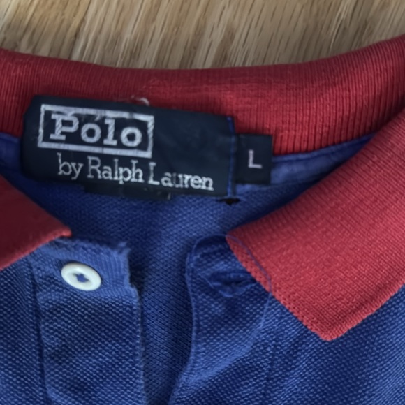 Ralph Lauren vintage mens polo shirt - Picture 3 of 3